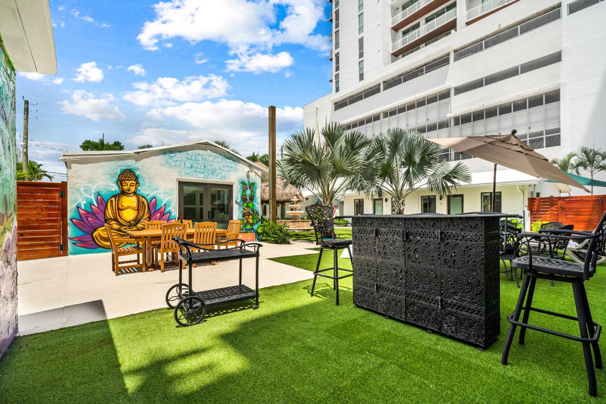 The Freedom House • Urban Oasis • Eclectic Retreat Villa Fort Lauderdale Luaran gambar