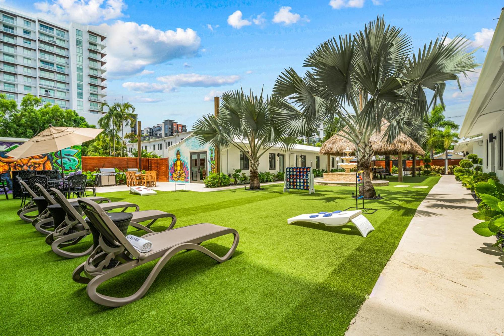 The Freedom House • Urban Oasis • Eclectic Retreat Villa Fort Lauderdale Luaran gambar