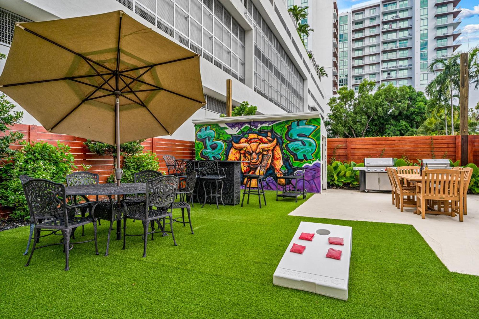 The Freedom House • Urban Oasis • Eclectic Retreat Villa Fort Lauderdale Luaran gambar