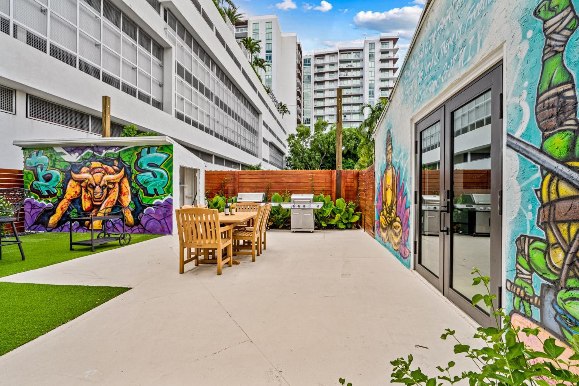 The Freedom House • Urban Oasis • Eclectic Retreat Villa Fort Lauderdale Luaran gambar